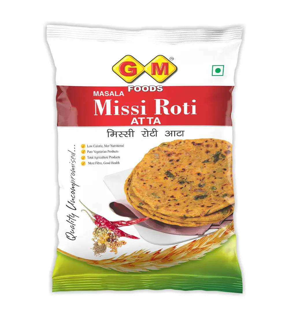 GM Foods Missi Roti 1 KG (Pack Of 3)