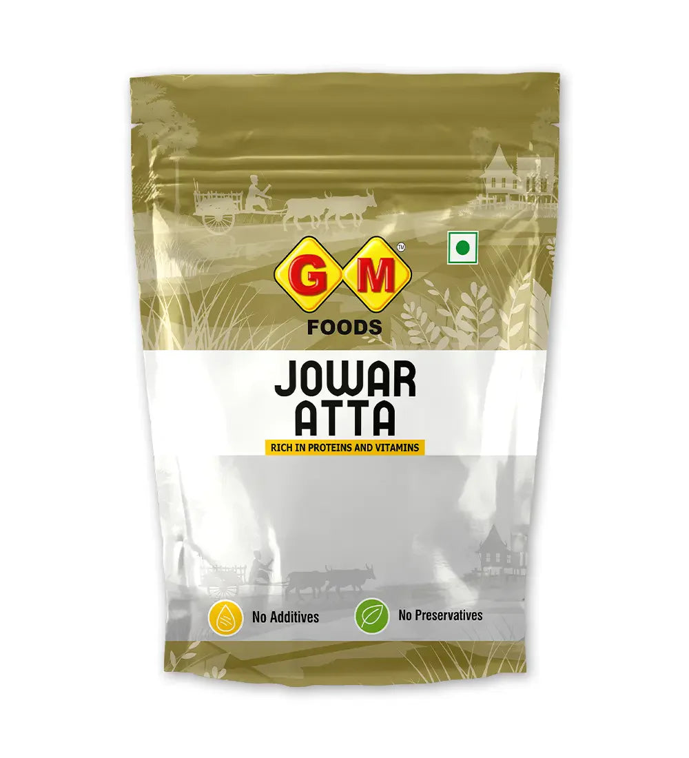 GM Foods Jowar Atta 500 Gram