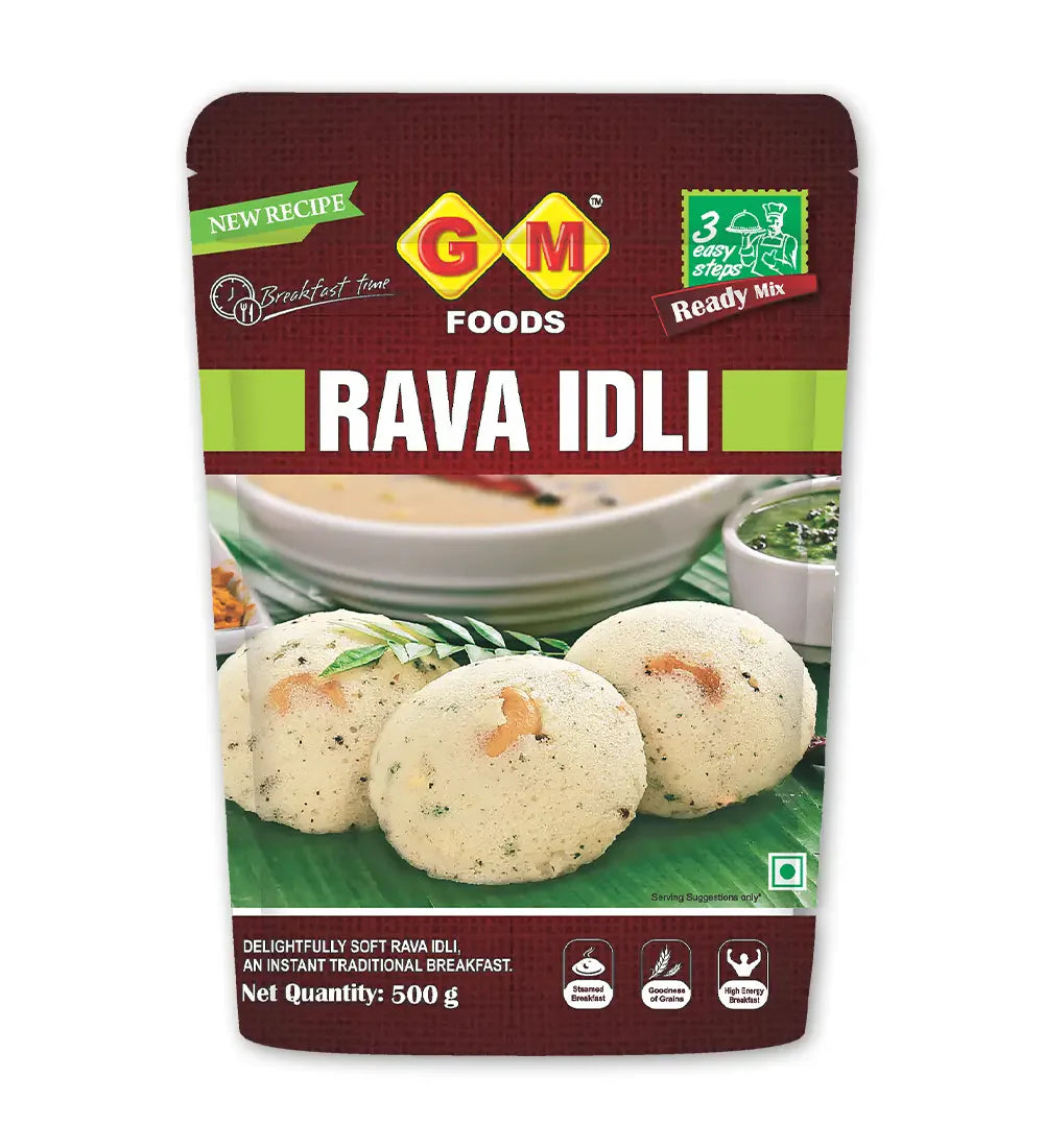 GM Foods Rava Idli 500 Gram