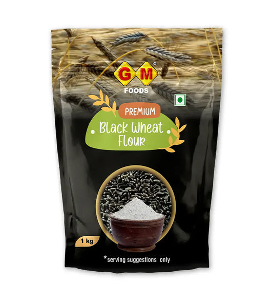GM Foods Black Wheat Flour 1 KG
