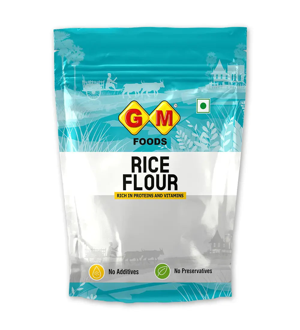 GM Foods Rice Flour Atta 500 Gram