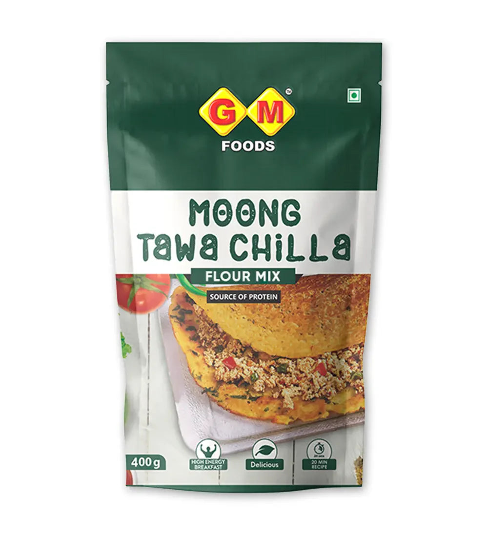 GM Foods Moong Tawa Chilla 400 Gram