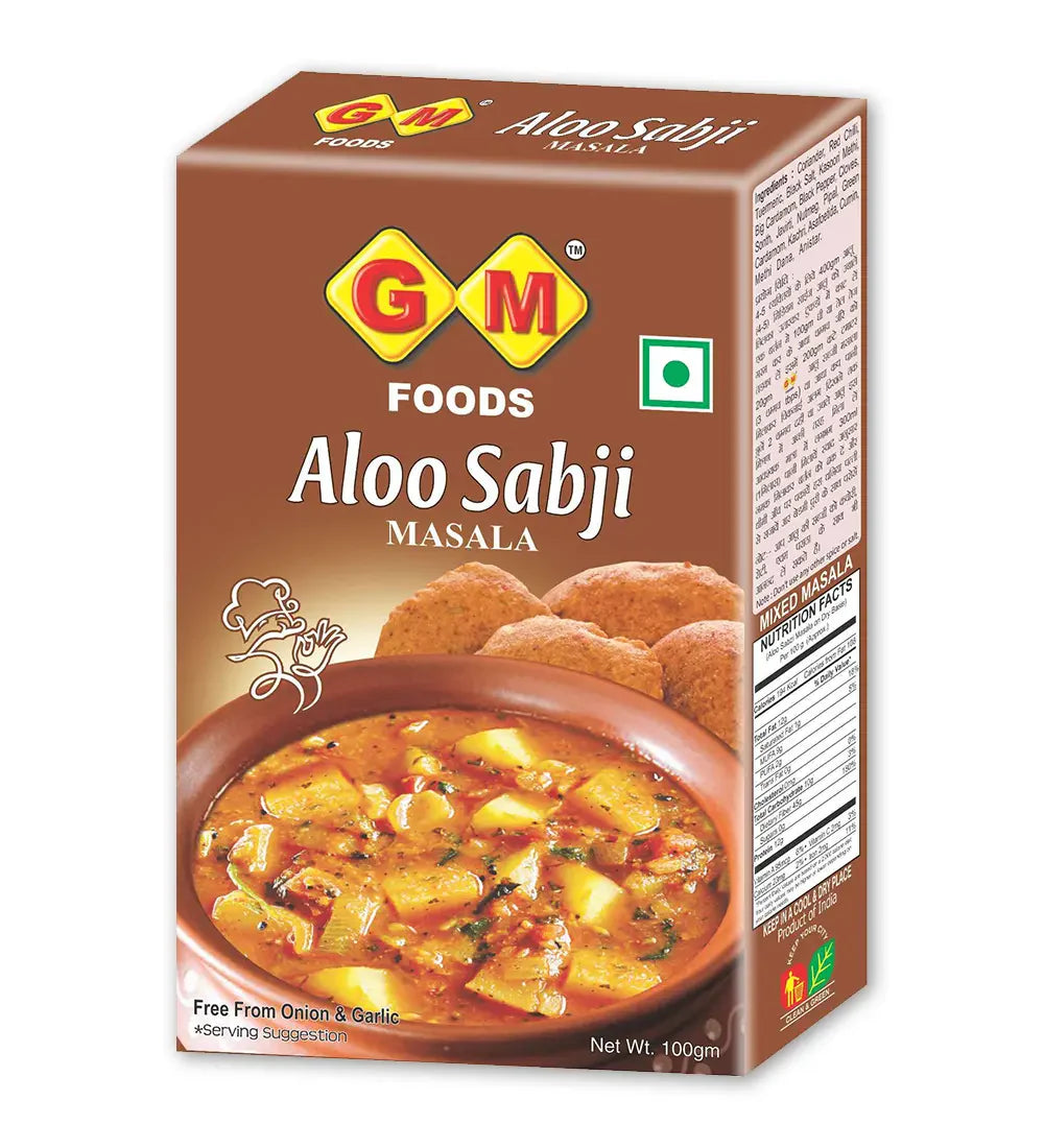GM Foods Aloo Sabji Masala 100 Gram