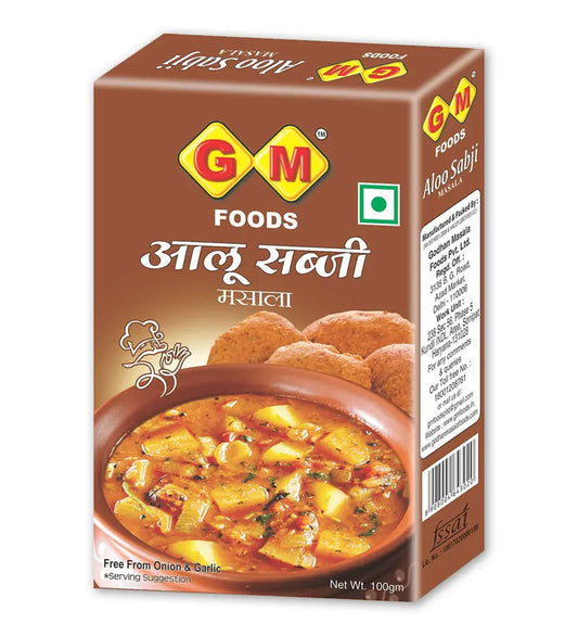 GM Foods Aloo Sabji Masala 100 Gram
