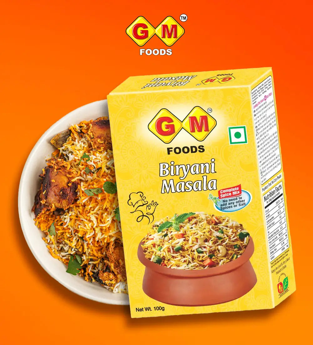 GM Foods Biryani Masala 100 Gram