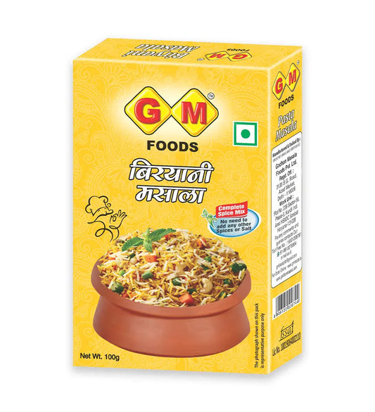 GM Foods Biryani Masala 100 Gram