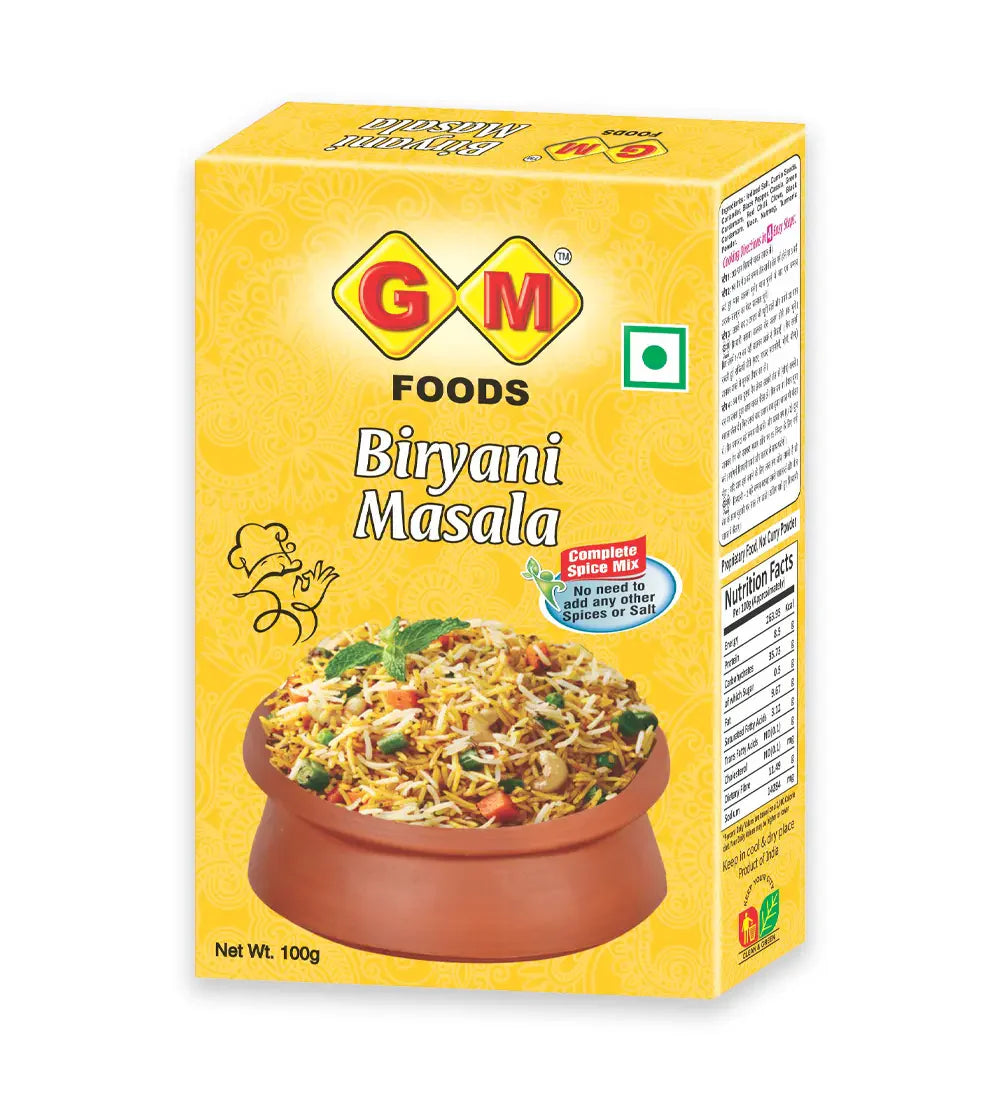 GM Foods Biryani Masala 100 Gram