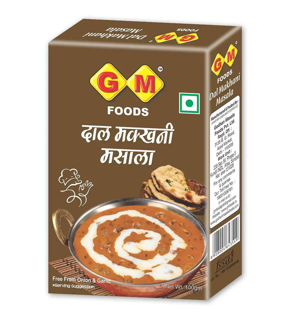 GM Foods Dal Makhni Masala 100 Gram