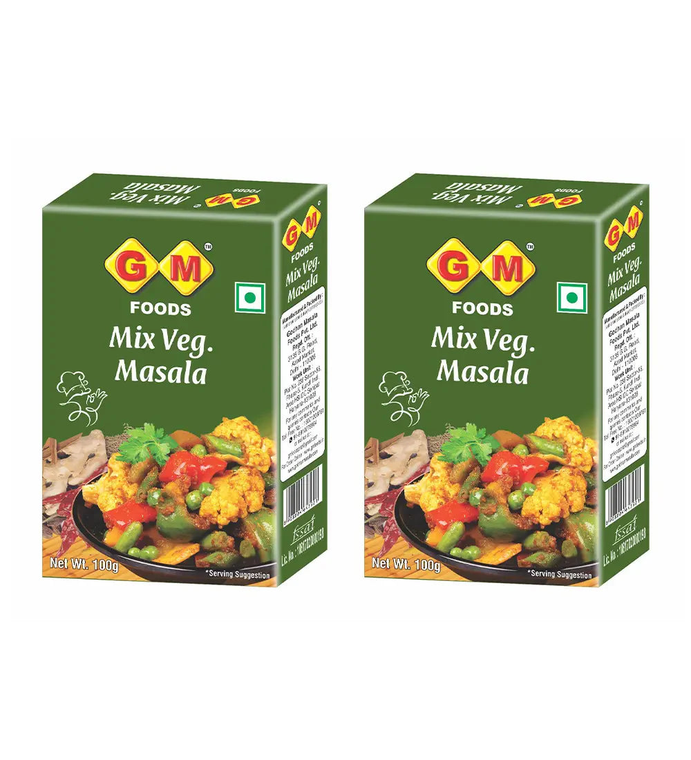 GM Foods Mix Vegetable Masala 100 Gram