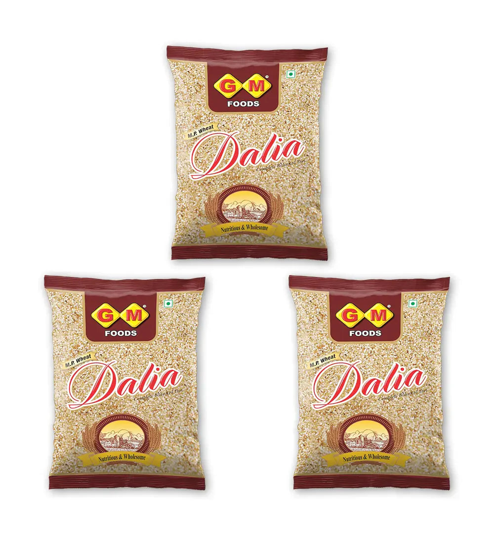 GM Foods MP Wheat Daliya 500 Gram