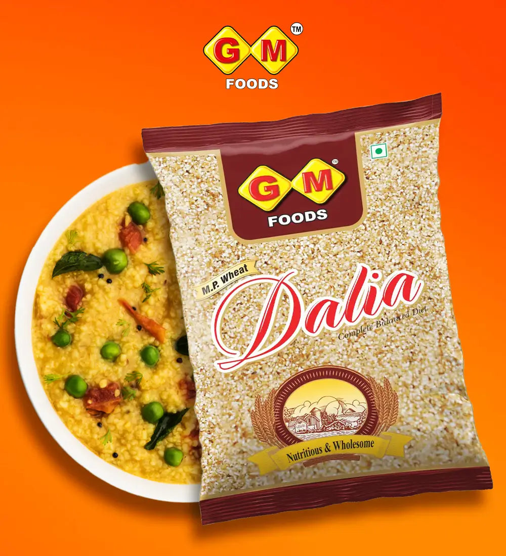 GM Foods MP Wheat Daliya 500 Gram