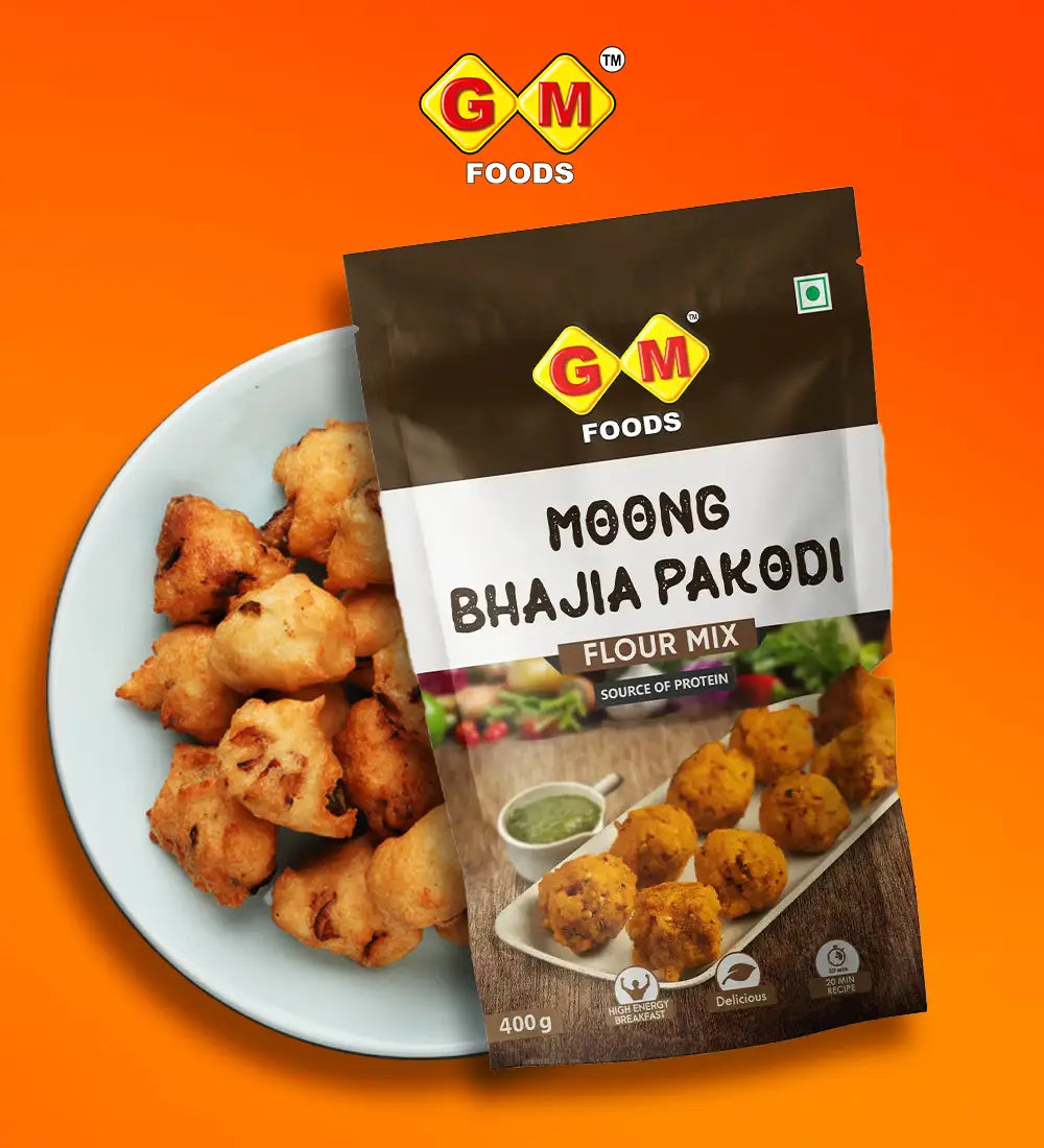 GM Foods Moong Bhajiya Pakoda 400 Gram