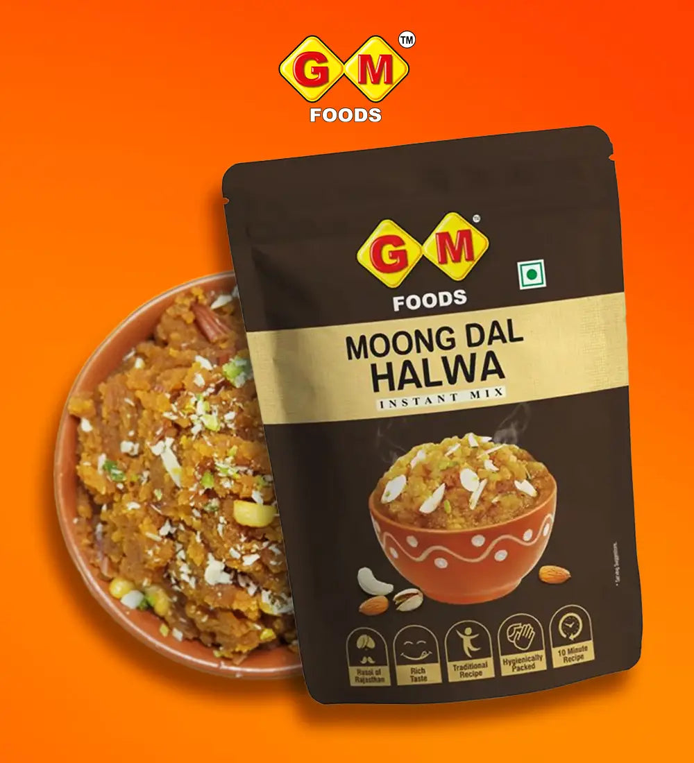 GM Foods Moong Daal Halwa 200 Gram
