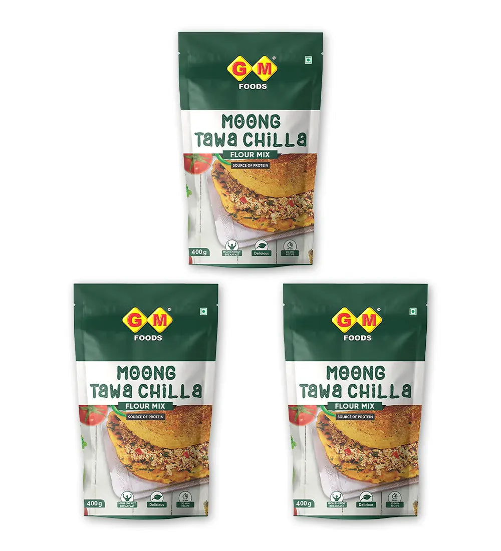 GM Foods Moong Tawa Chilla 400 Gram
