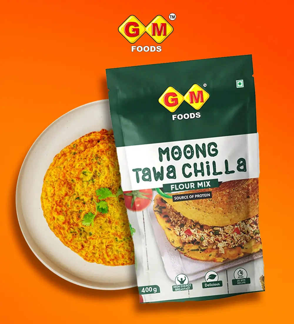 GM Foods Moong Tawa Chilla 400 Gram