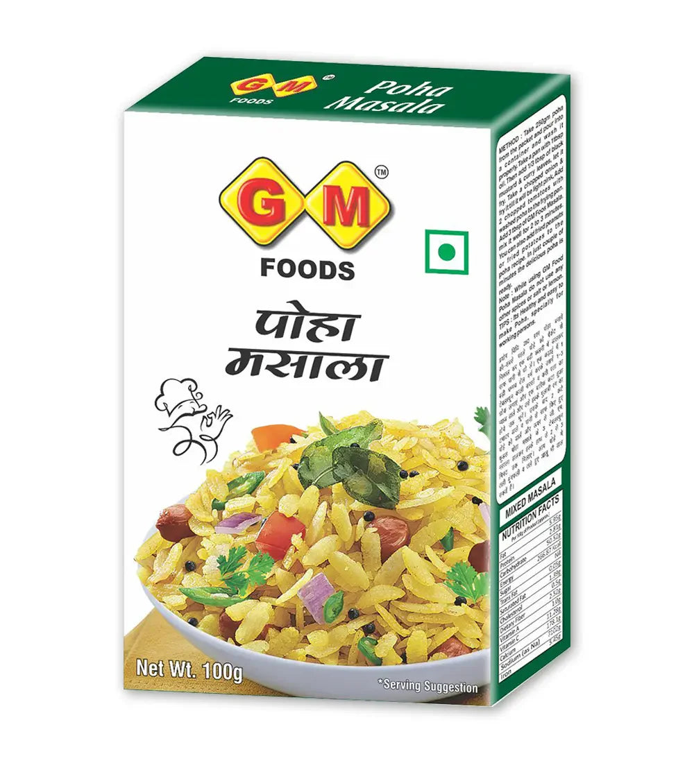 GM Foods Poha Masala 100 Gram