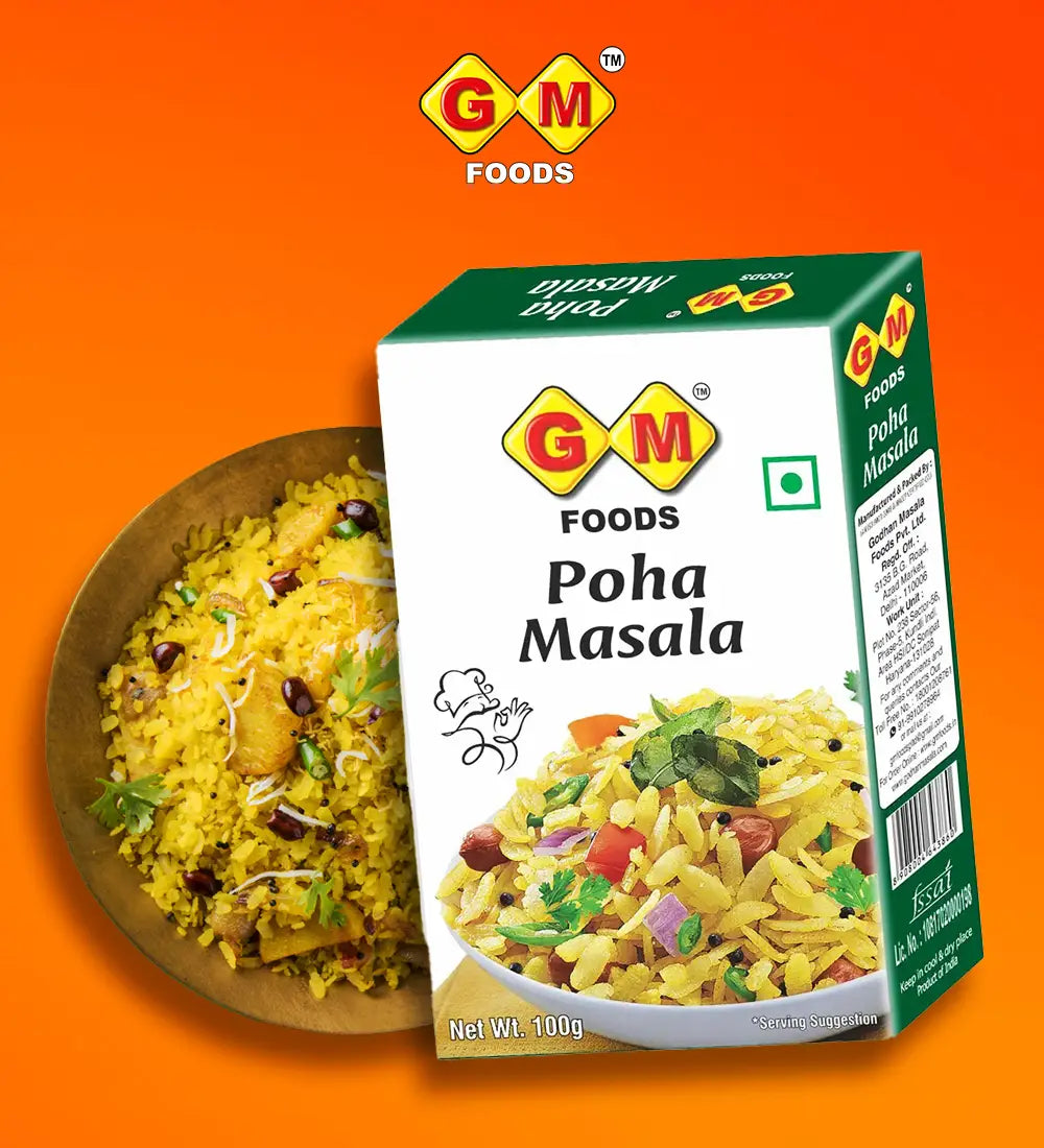 GM Foods Poha Masala 100 Gram