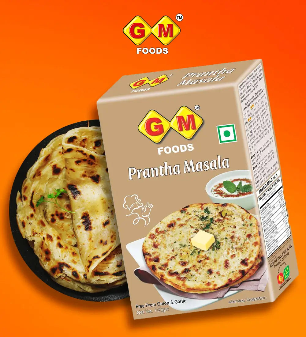 GM Foods Parantha Masala 100 Gram