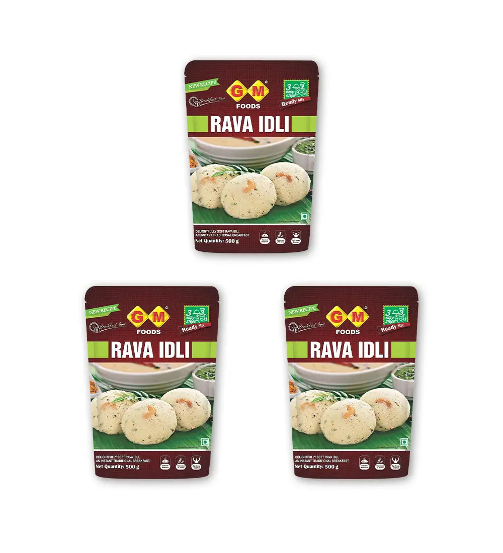 GM Foods Rava Idli 500 Gram
