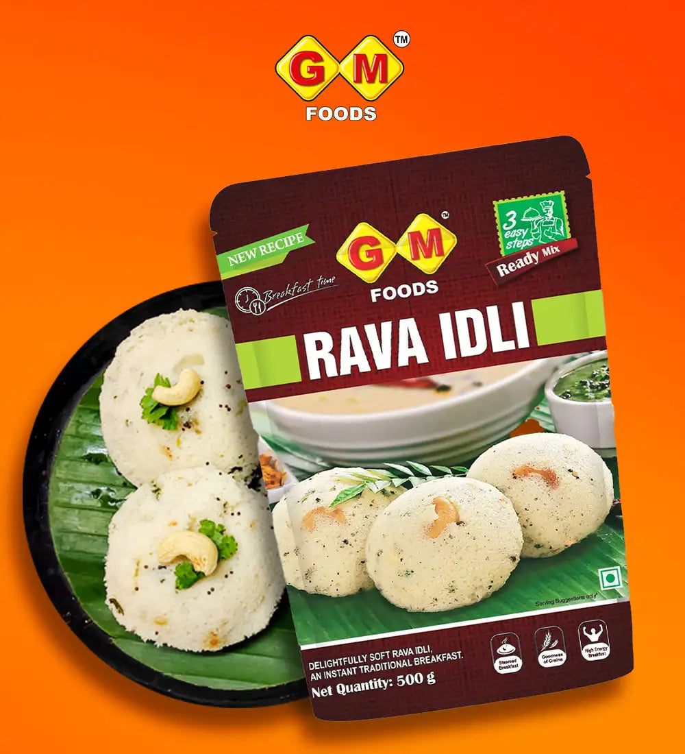 GM Foods Rava Idli 500 Gram