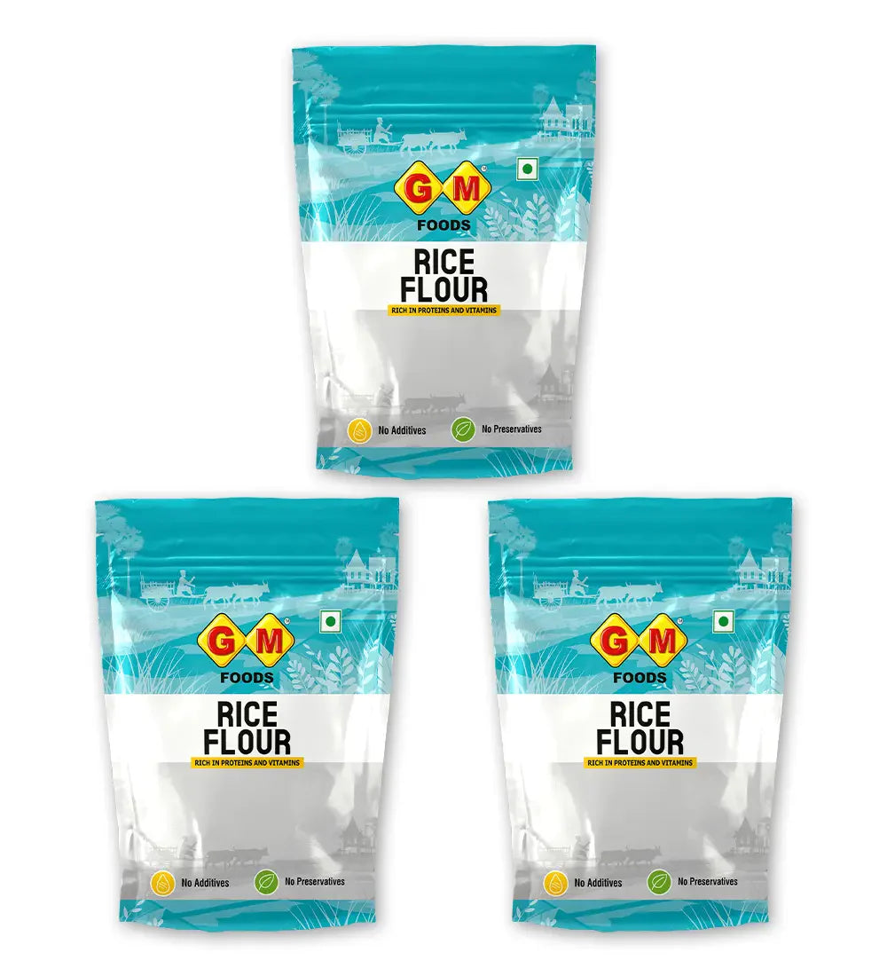 GM Foods Rice Flour Atta 500 Gram