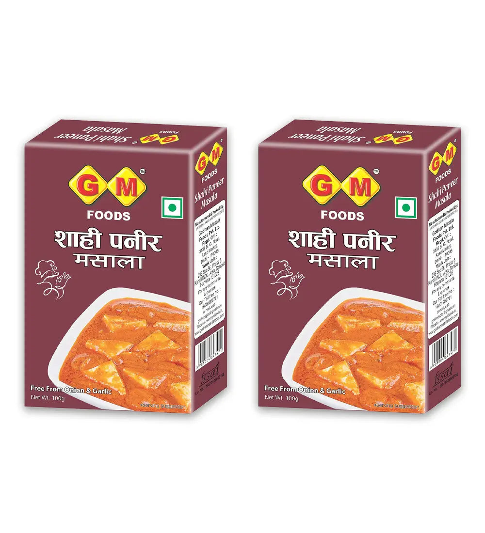 GM Foods Shahi Paneer Masala 100 Gram