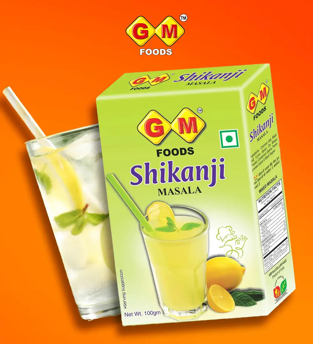 GM Foods Shikanji Masala 100 Gram