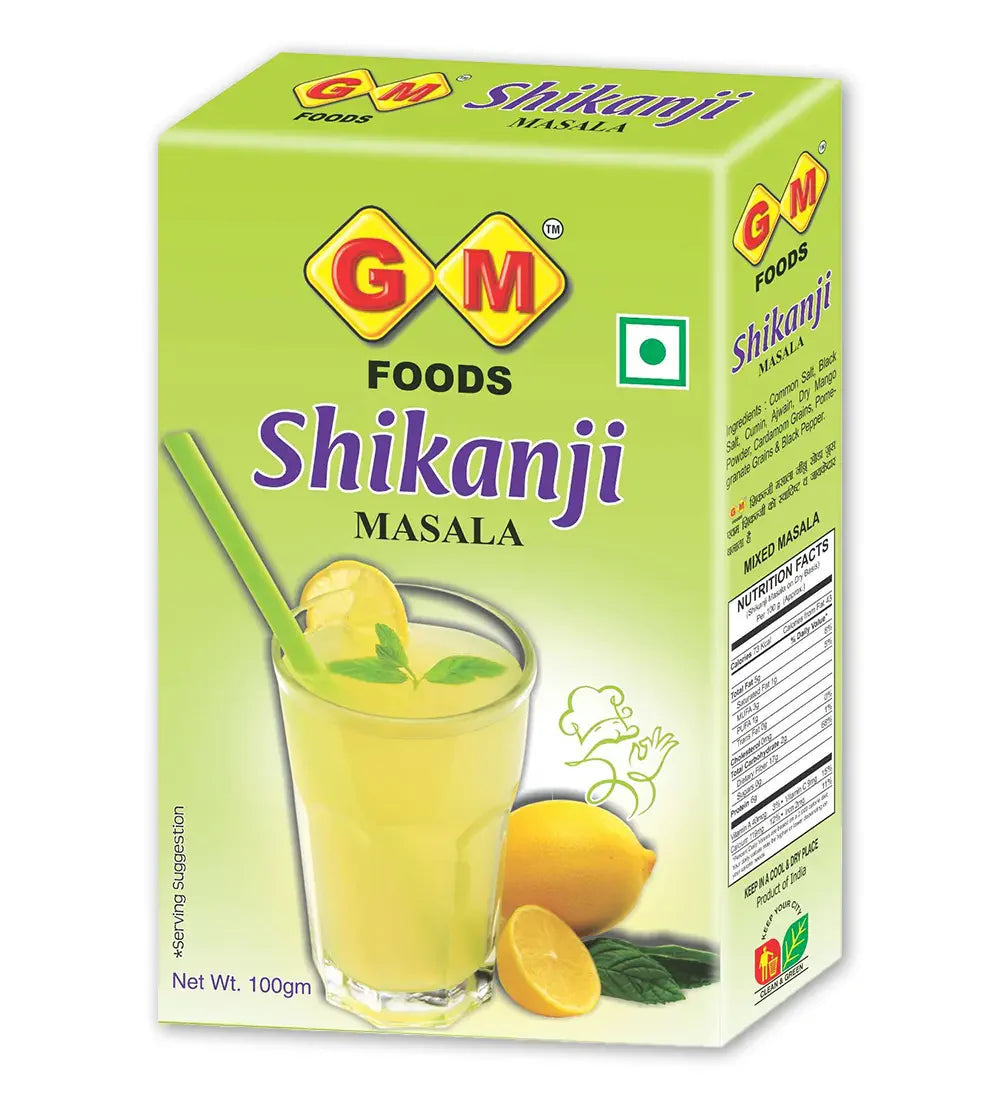 GM Foods Shikanji Masala 100 Gram