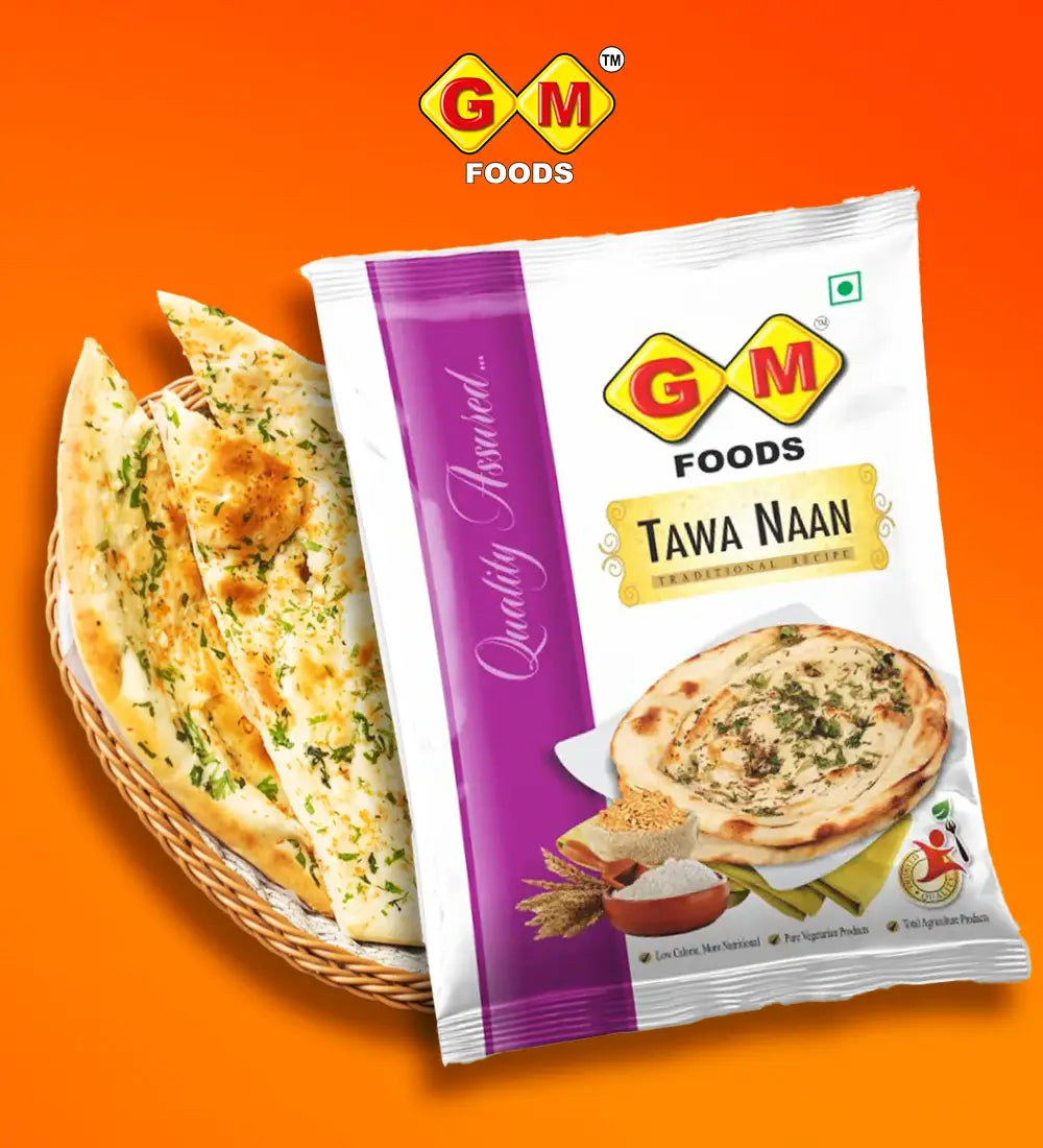 GM Foods Tawa Naan 400 Gram