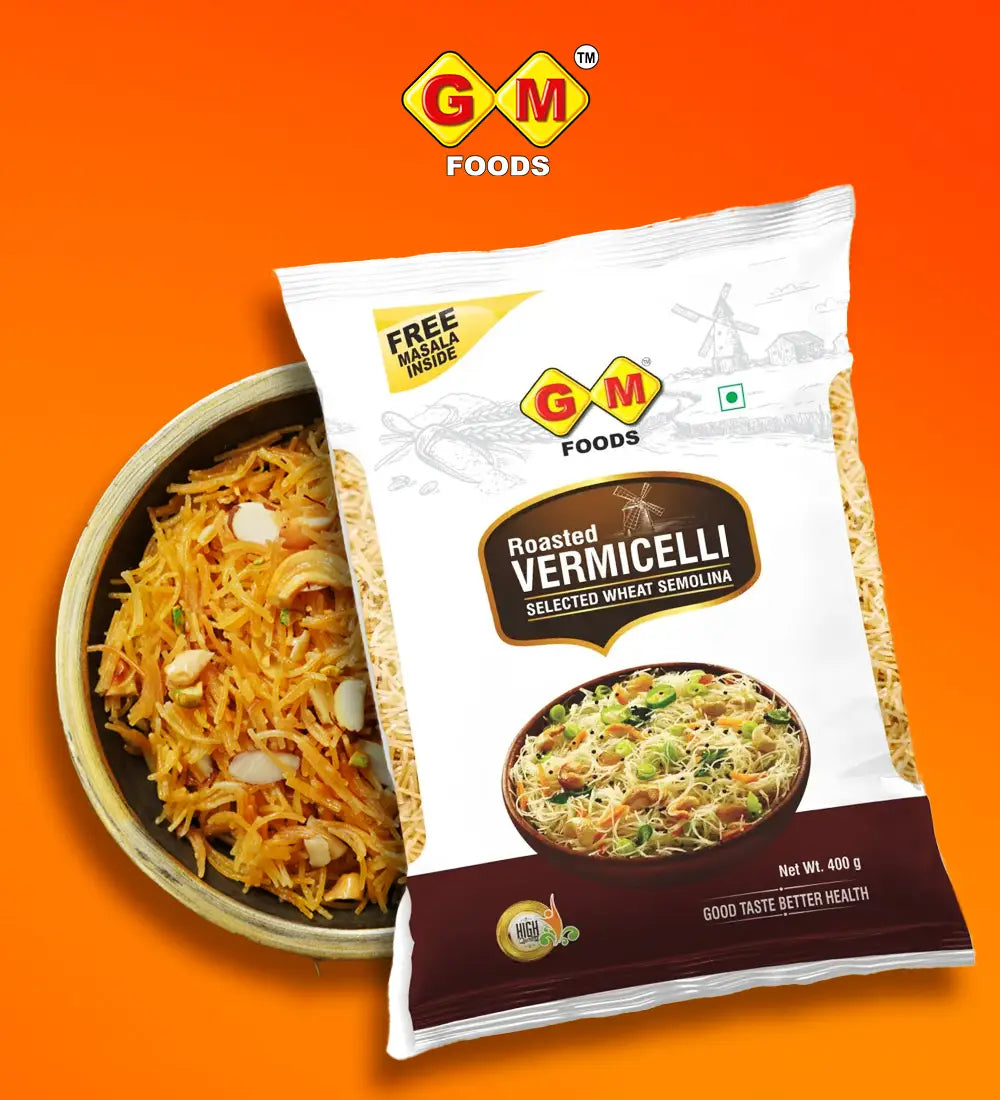 GM Foods Vermicelli Roasted 400 Gram