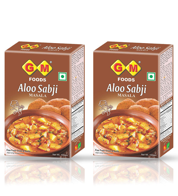 Masala Combo (Rajma Masala X2, Punjabi Chhola Masala X2, Aloo Sabji Masala X2, Dal Makhni Masala X2, Pav Bhaji Masala X2)